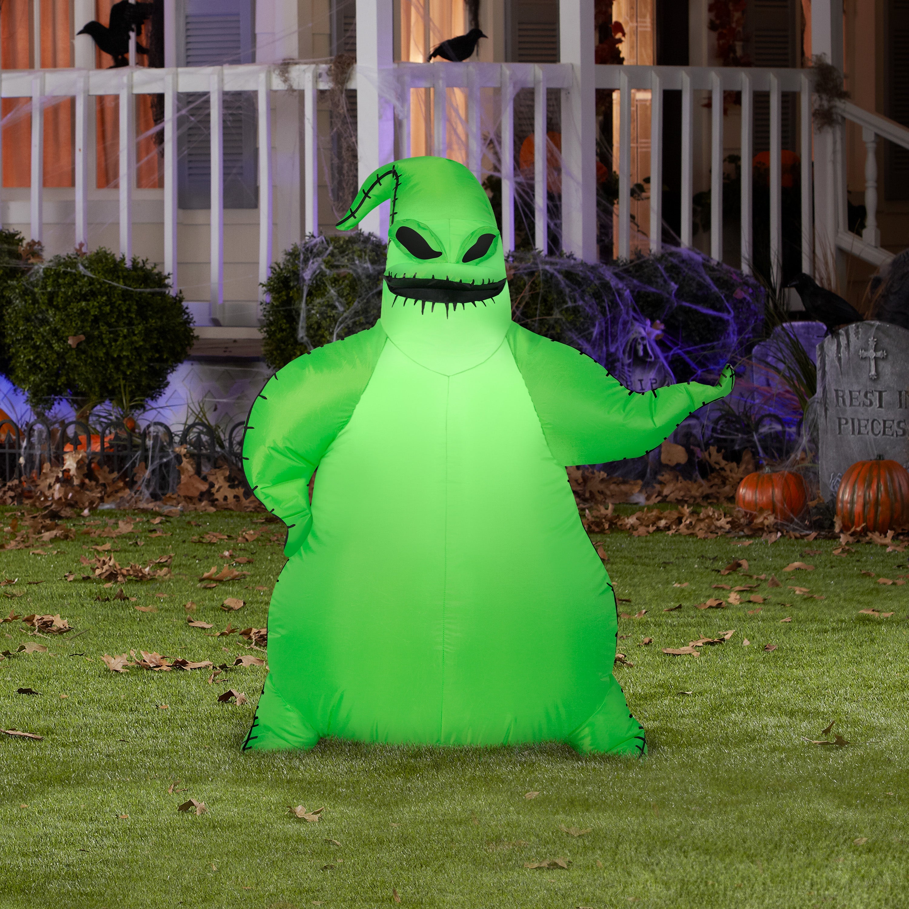 6 ft Inflatable Night Scene Halloween Decoration