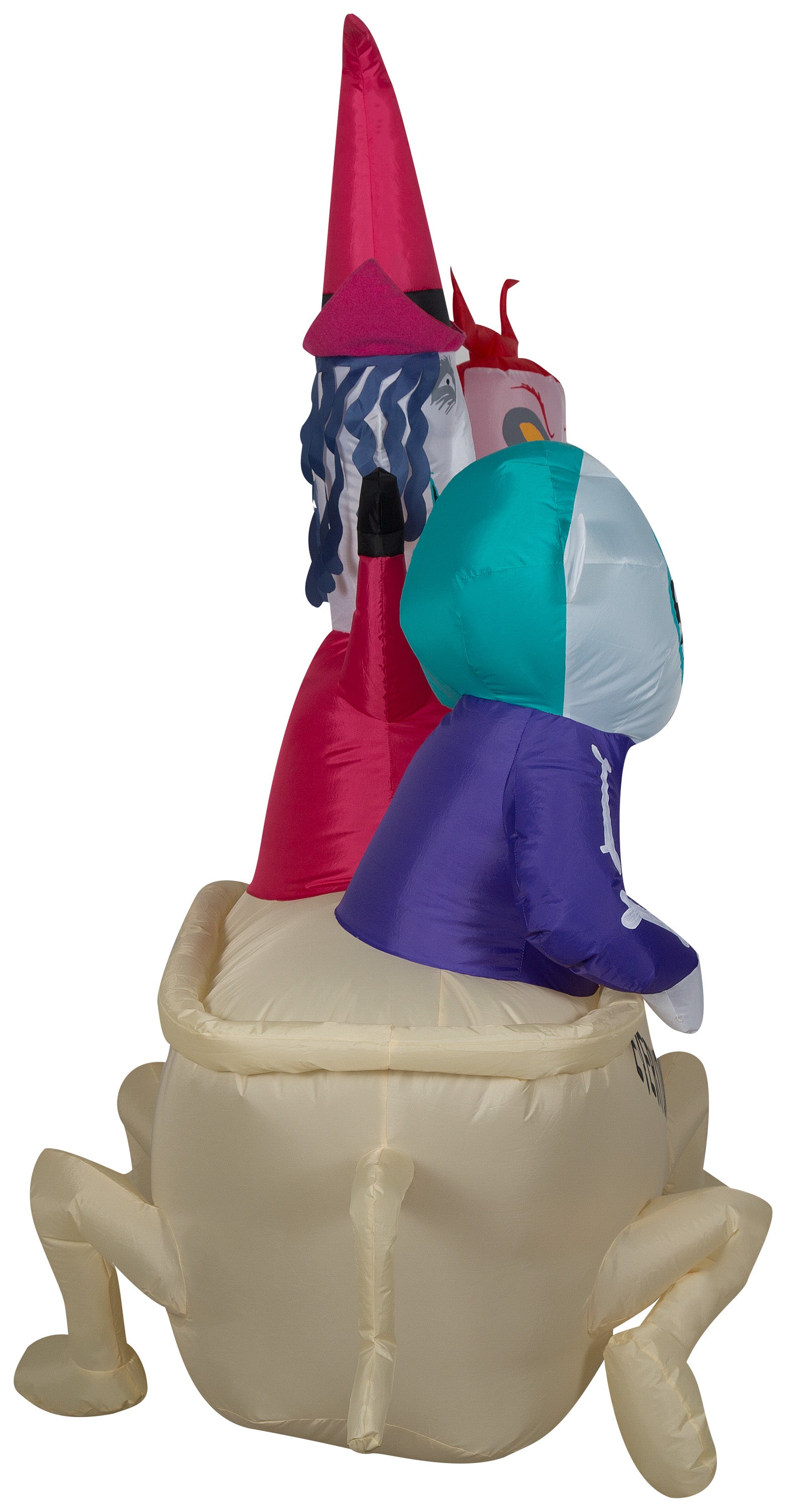 8 ft Inflatable Clock Tower House Halloween Decoration