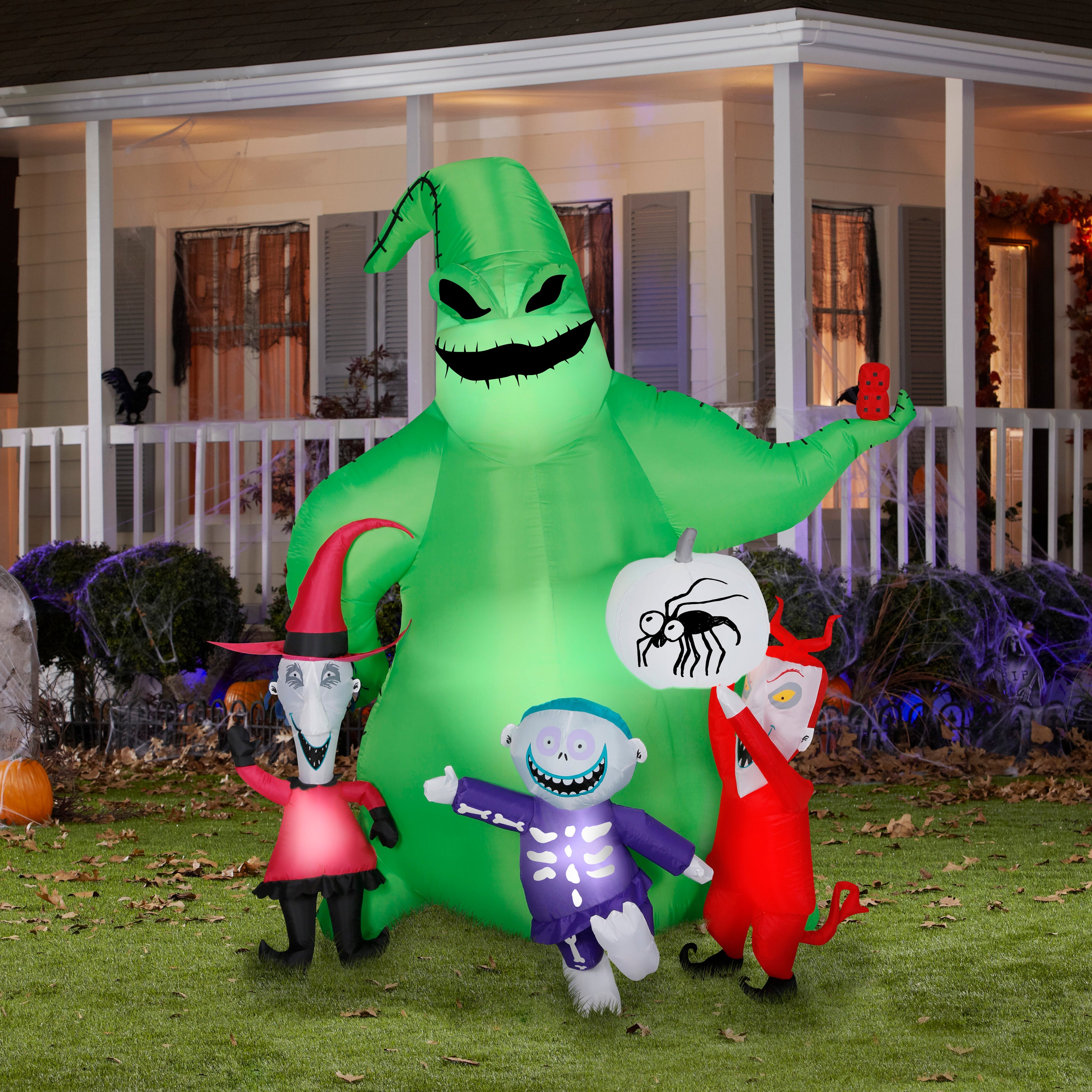 8.5 ft Inflatable Pumpkin Archway Halloween Decoration
