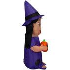 3.5 ft Inflatable Green Monster Halloween Decoration