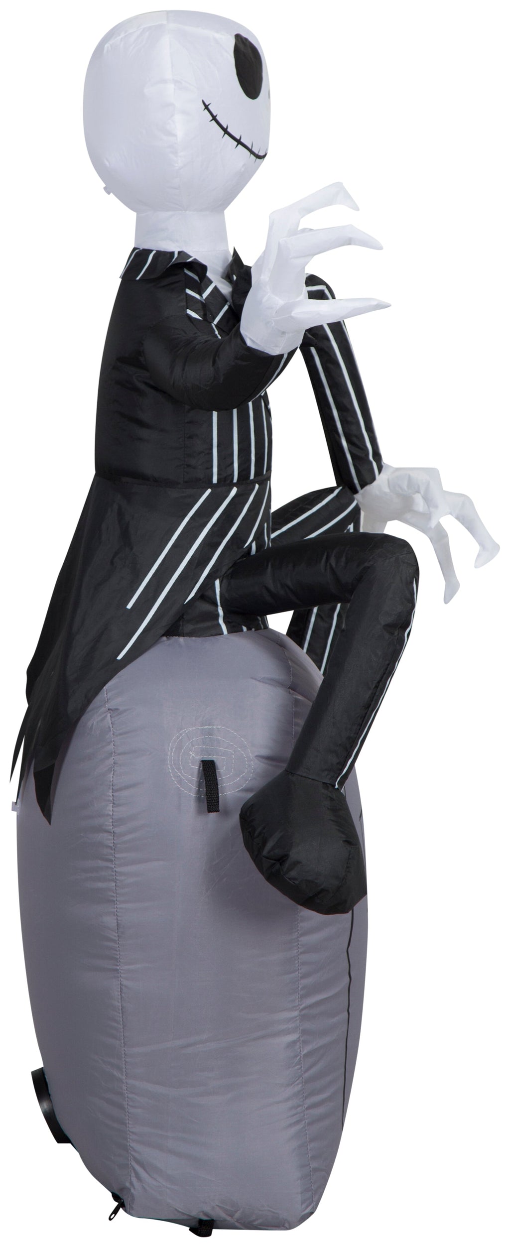 5 ft Animated Inflatable Vampire Character Popping Out of Pumpkin Halloween Decoration