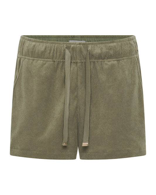 Terry Lounge Short Khaki