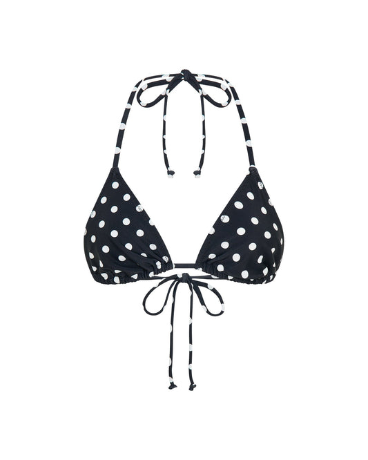 Rio Top Black Polka