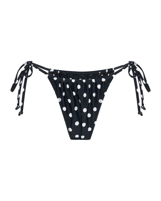 Rio Bottom Black Polka